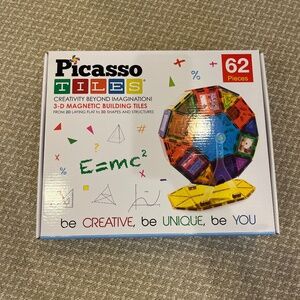 62 Piece Picasso Tiles
